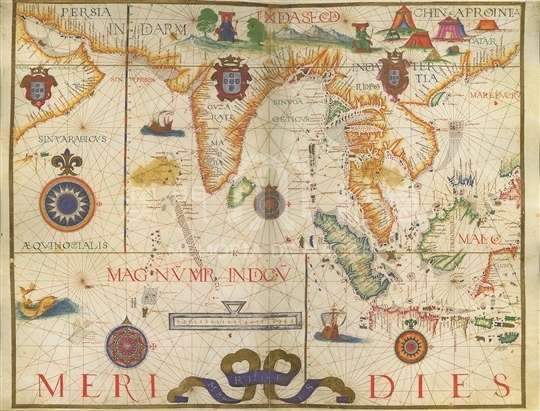 寰宇图志：印度洋及东南亚地图